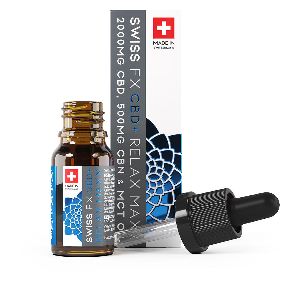 Comprar Aceite de CBD RELAX MAXX | SWISS FX